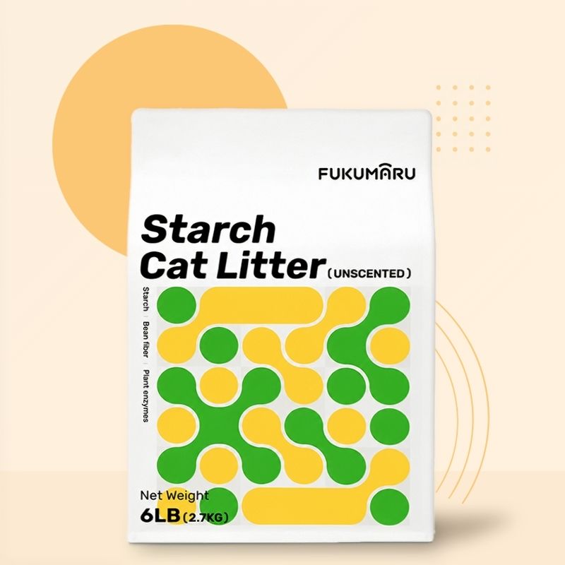 Unscented Pure Starch Litter