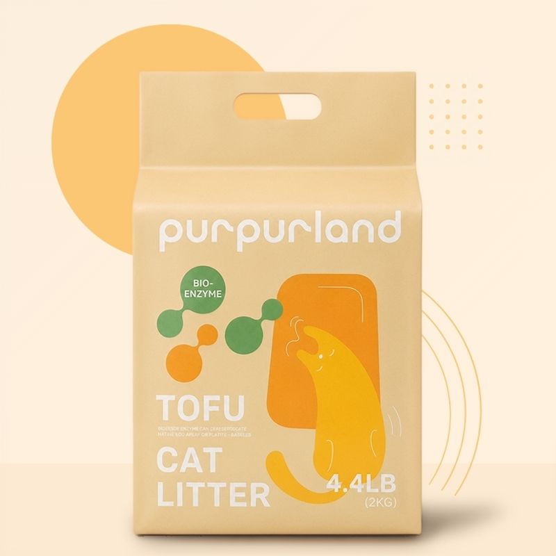 Purpurland Milk Tofu Cat Litter